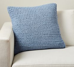 Chunky Sweater Handknit Pillow Cover