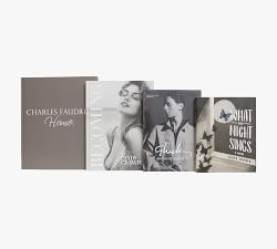 Coffee Table Book Stack, Set of 4