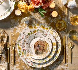 Bedford Harvest Stoneware Charger Plates - Set of 4