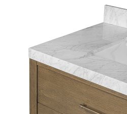 Aspen Marble Top Single Sink Vanity (36")