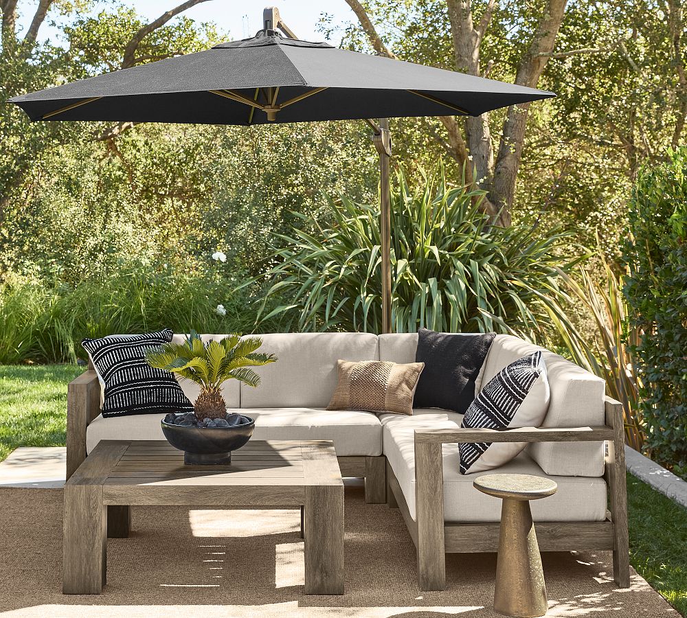 Rockport 3-Piece Outdoor Sectional (96") by Pottery Barn