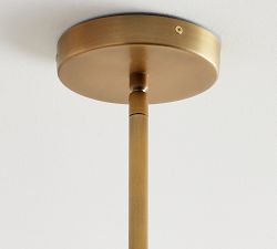 Remington Iron Lantern Pendant (24")