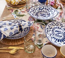 Puebla Porcelain Dinner Plates - Set of 4