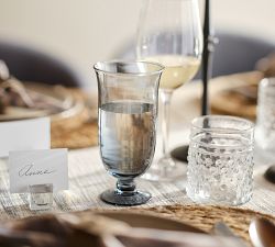 Slab Glass Place Card Holders - Set of 4