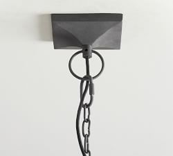 Caleb Metal Indoor/Outdoor Lantern Pendant (11")