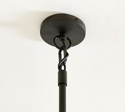 Windham Recycled Glass Tile Round Chandelier (42")
