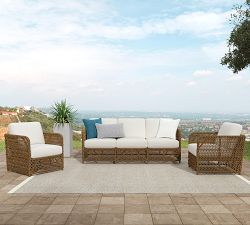 Squire Woven Outdoor Sofa (81")