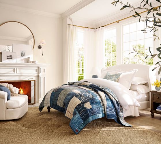 Love Handcrafted Reversible Quilt by Pottery Barn