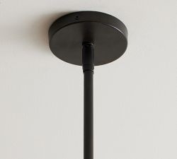 Manor Glass Tapered Indoor/Outdoor Pendant (18")