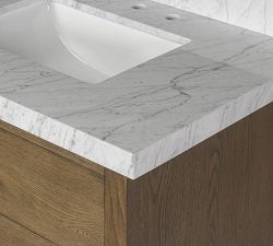 Aspen Marble Top Single Sink Vanity (36")