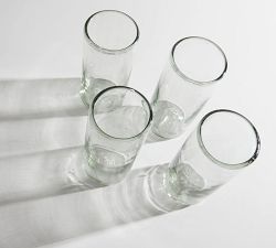 Claro Recycled Glass Drinkware - Set of 4
