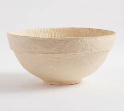 Paper Mache Centerpiece Decorative Bowl