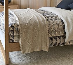 Cable Knit Blanket