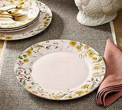 Bedford Harvest Stoneware Charger Plates - Set of 4