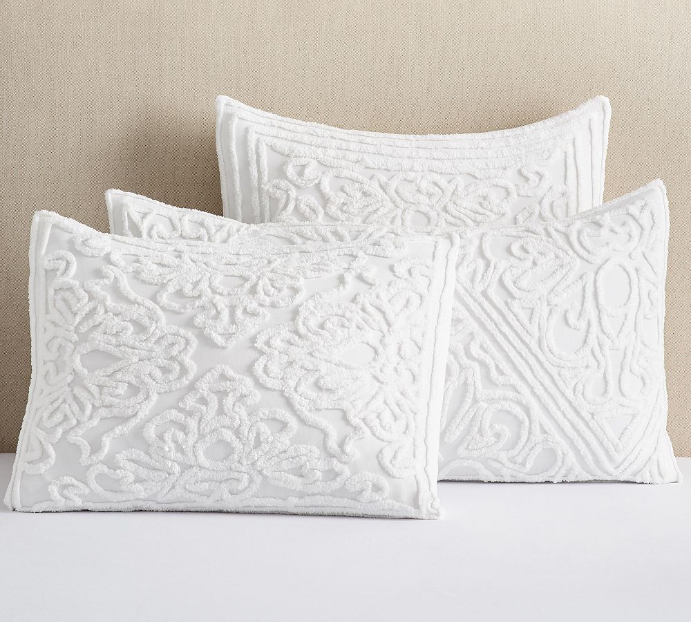 Isabelle Candlewick Sateen Sham by Pottery Barn