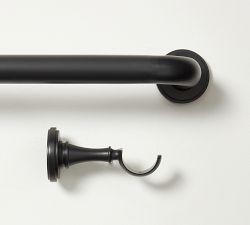 Somorset Hidden Connection Room Darkening Curtain Rod