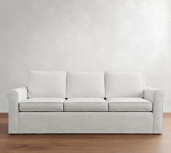 Cameron Roll Arm Slipcovered Sofa (63"-98") by Pottery Barn