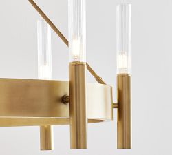 Somerset Metal Round Chandelier (44")