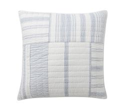 Hawthorn Handcrafted Patchwork Cotton Quilted Sham