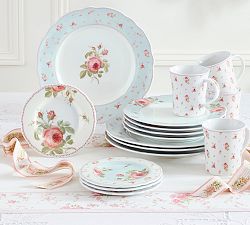 LoveShackFancy Garden Floral Dinnerware Set