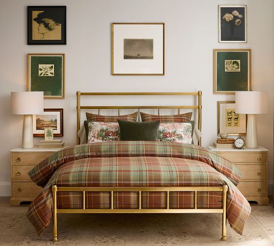 Woodrow Plaid Duvet Cover by Pottery Barn
