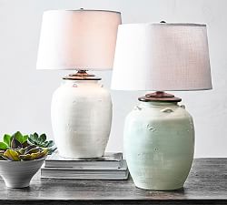 Courtney Ceramic Table Lamp (22"-29")