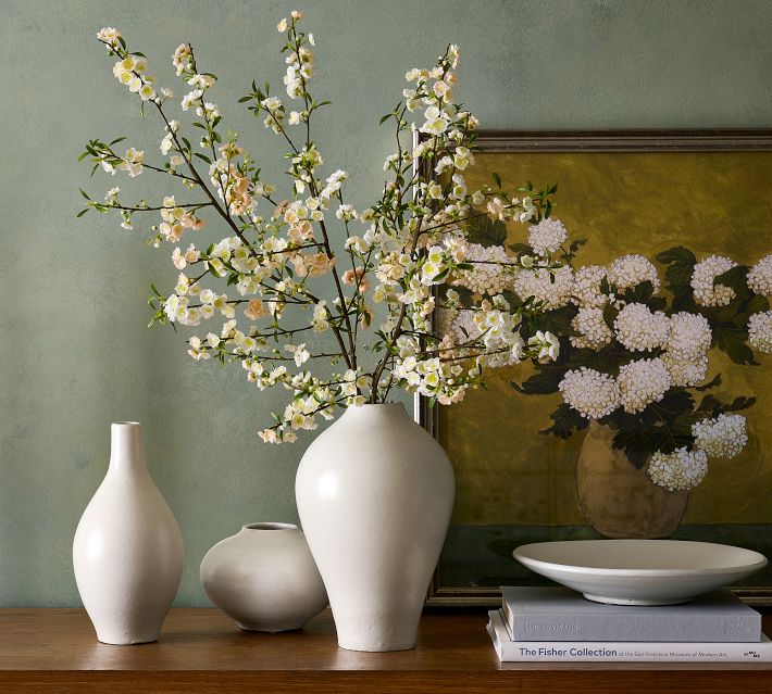 Faux Spirea Branch | Pottery Barn Faux Spirea Branch | Pottery Barn