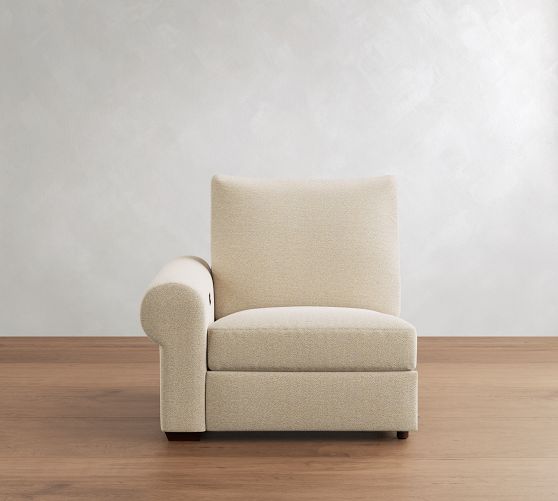 Build Your Own Big Sur Roll Arm Power Reclining Sectional by Pottery Barn