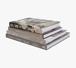 Coffee Table Book Stack, Set of 4