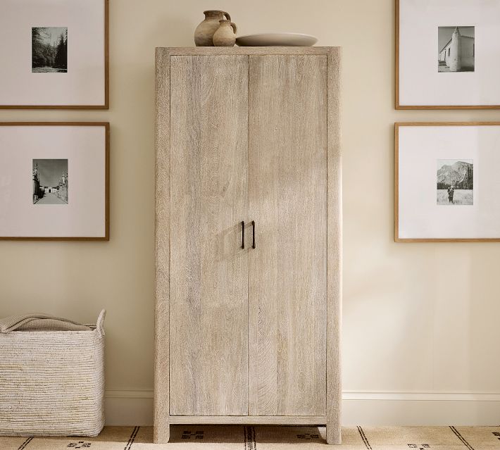 Pottery Barn Aptos Tall Storage Cabinet (36")