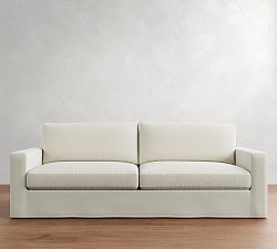 Westwood Square Arm Slipcovered Sofa (65"&ndash;125")