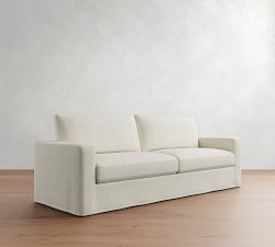 Westwood Square Arm Slipcovered Sofa (65"&ndash;125")