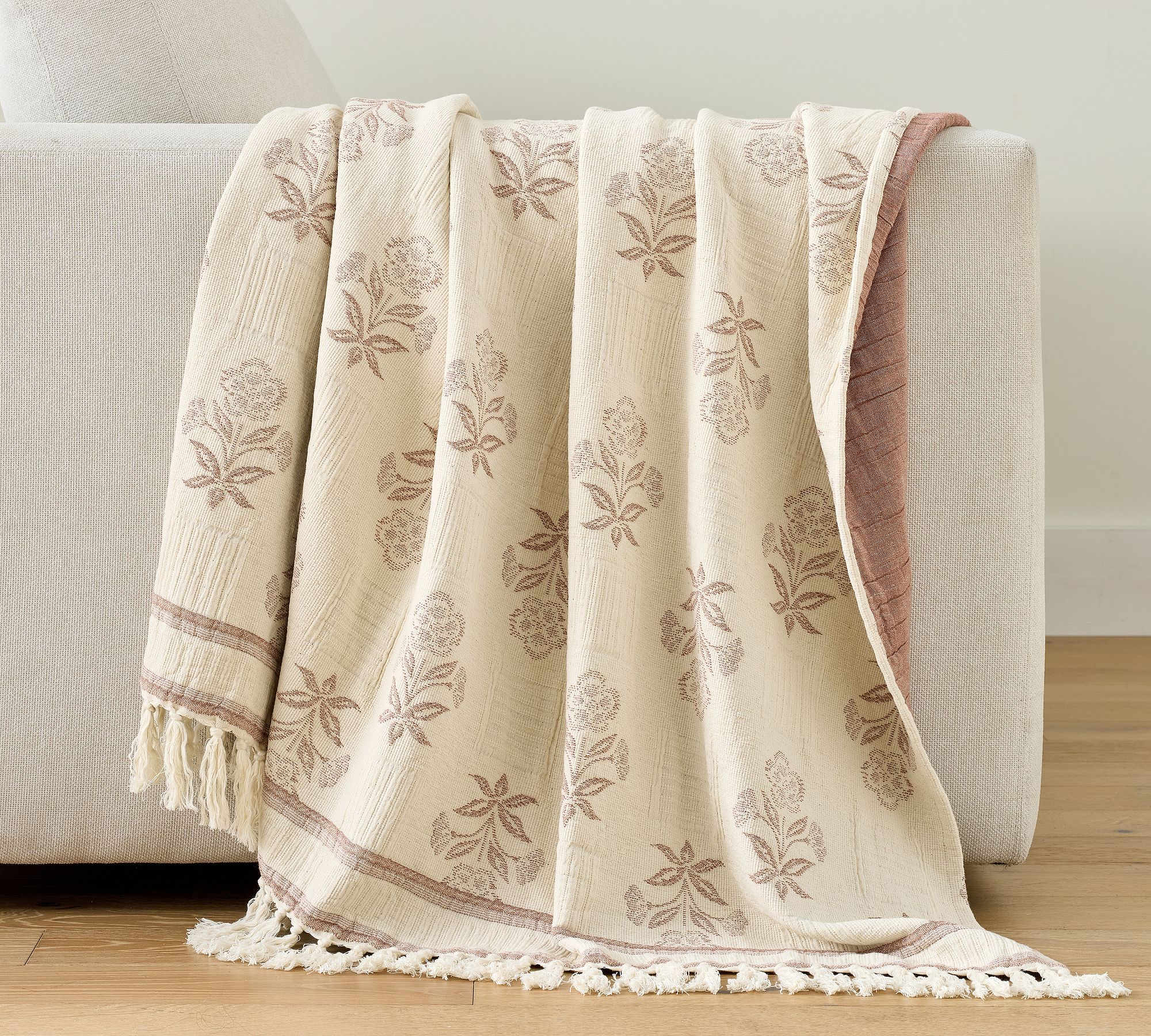 Kona Jacquard Throw | Pottery Barn