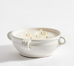 Open Box: Emery Candle, Large - Mediterranean Garden