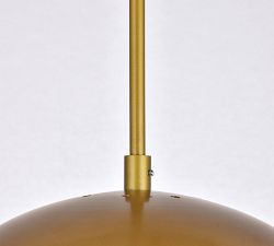 Dorland Glass Globe Pendant  (8"-14")