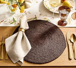 Colton Jute Round Placemats - Set of 4