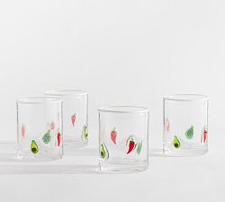 Open Box: Icon Tumblers, Set of 4 - Avocado &amp; Chili