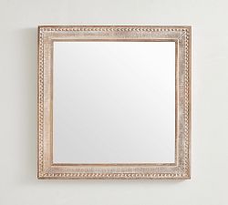Carved Wood Mirror
