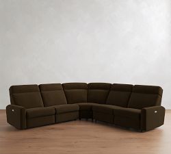 Parker Power Reclining L-Shaped Wedge Sectional (114")