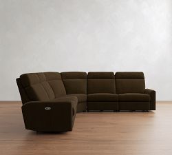 Parker Power Reclining L-Shaped Wedge Sectional (114")