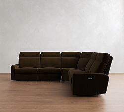 Parker Power Reclining L-Shaped Wedge Sectional (114")