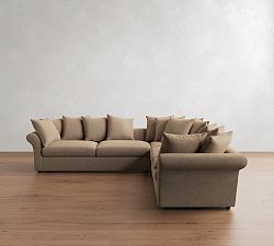 Windsor 3-Piece L-Shaped Sectional (123")