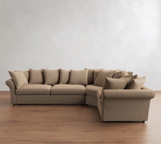 Windsor 3-Piece Wedge Sectional (134") by Pottery Barn