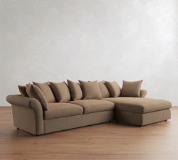 Windsor Chaise Sectional (132"&ndash;144")