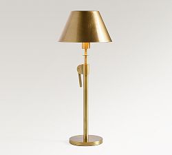 Sherman Metal Adjustable Reading Table Lamp (18")