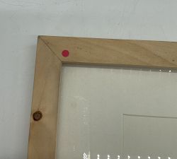Open Box: Burlwood Gallery Frames, 16"x20" (5"x7", 11"x14" Opening) - Natural