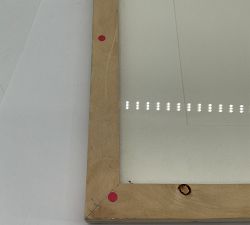 Open Box: Burlwood Gallery Frames, 16"x20" (5"x7", 11"x14" Opening) - Natural