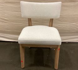 Open Box: Jasmine Upholstered Side Chair - Performance Boucle Oatmeal, Seadrift