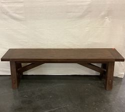Open Box: Toscana Dining Bench (60"L x 14"W) - Vintage Amber
