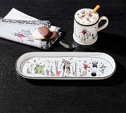 Nightmare Before Christmas Stoneware Cookie Platter